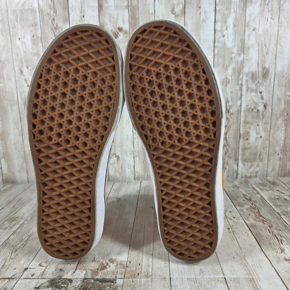 Vans Sk8 Hi Orange‎ Suede High Top Sneakers Women's 9.5